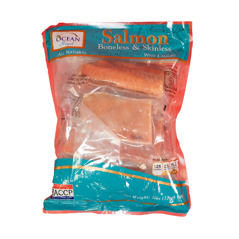 Salmon Boneless Skinless Frozen Fish - Puerto Plata Seafood Wholesale